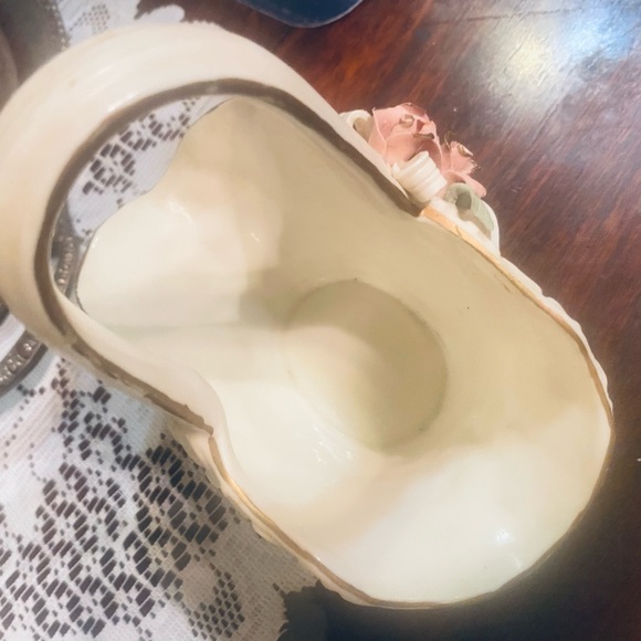 A beautiful ceramic vintage basket - Picture 4 of 8